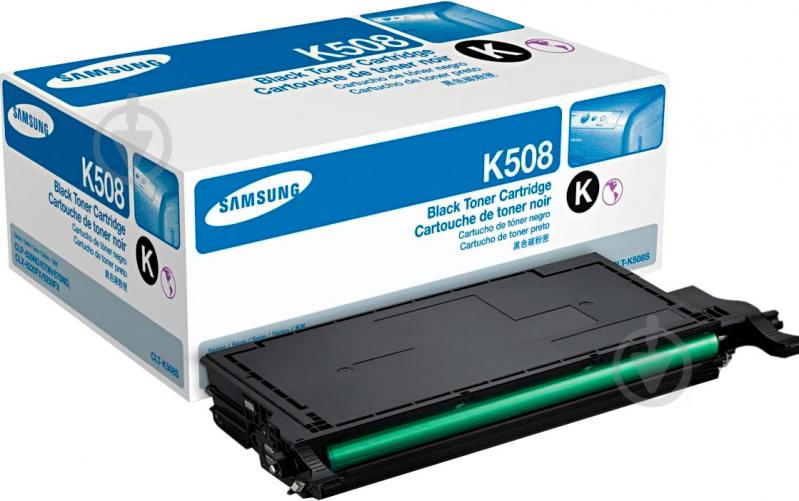 Картридж Samsung CLP-620/670 CLT-K508S/SEE (SU200A) black - фото 2