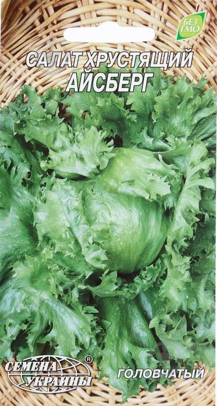 Насіння Насіння України салат Айсберг 1 г (4820069491351) - фото 1