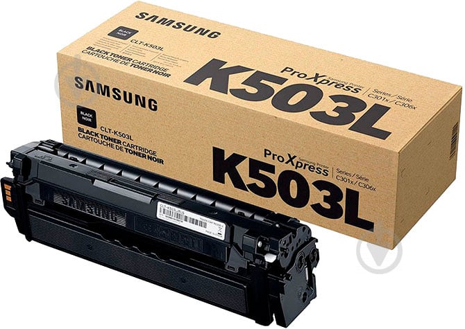 Картридж Samsung SL-C3010/3060 CLT-K503L/SEE (SU149A) black - фото 2