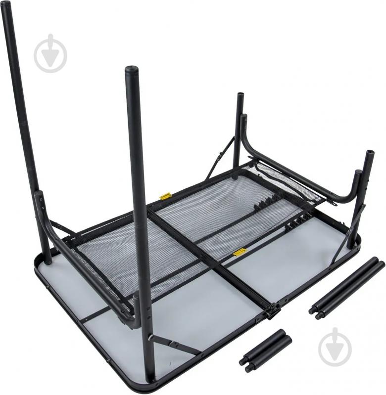 Стіл Bo-Camp Northgate 90x60 см Black/Grey (1404184) - фото 10