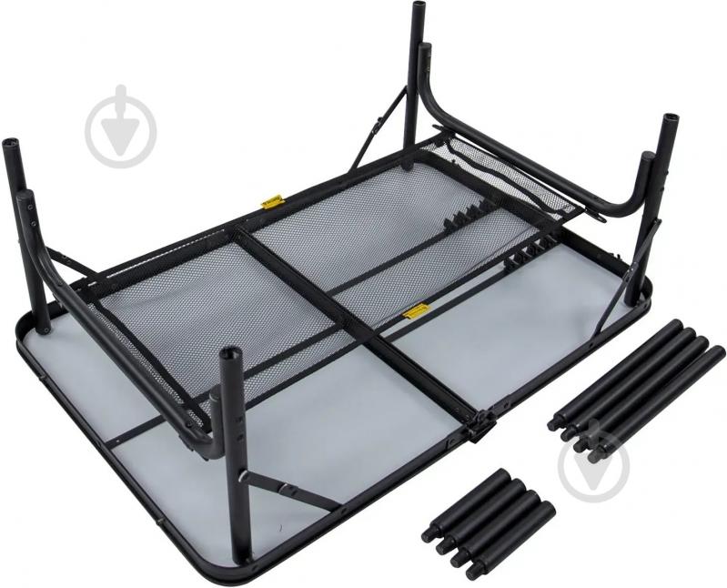 Стіл Bo-Camp Northgate 90x60 см Black/Grey (1404184) - фото 11