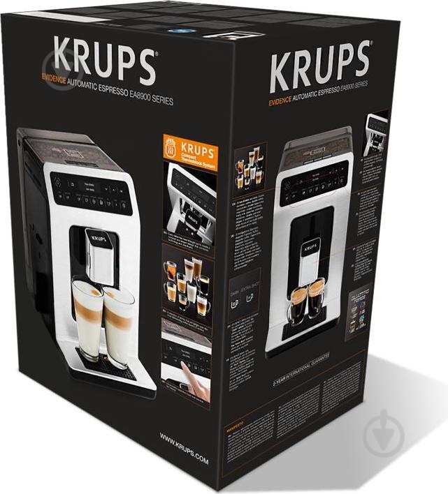 Кофеварка Krups Evidence METAL EA890D10 - фото 10 Кофеварка Krups Evidence METAL EA890D10 - фото 10