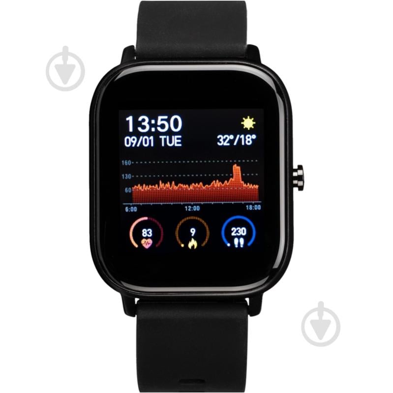Смарт-годинник Gelius AMAZWATCH GT black (GP-L8P) - фото 15 Смарт-годинник Gelius AMAZWATCH GT black (GP-L8P) - фото 15