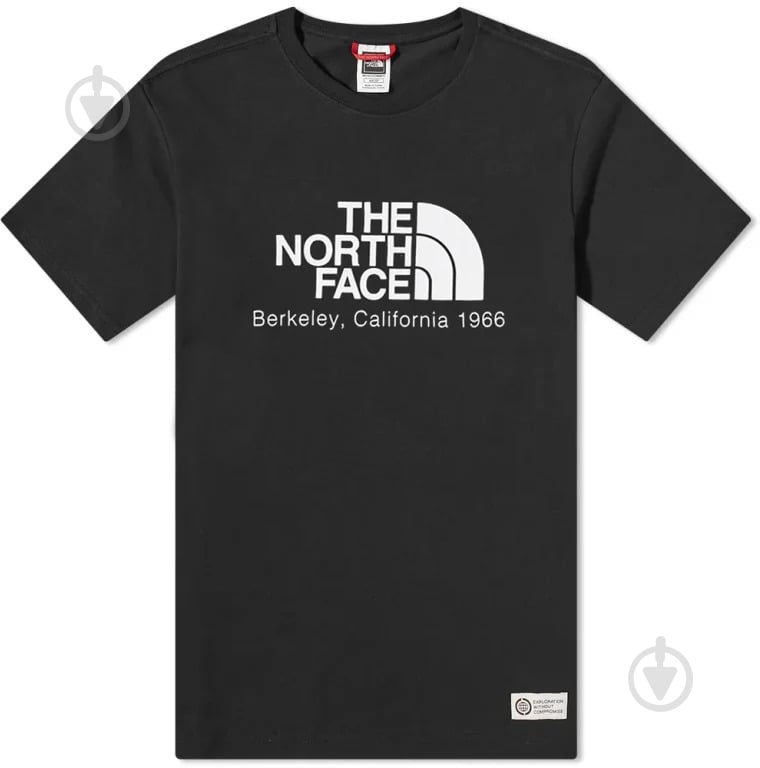 Футболка THE NORTH FACE M BERKELEY CALIFORNIA TEE- IN SCRAP MAT NF0A55GEJK31 р.2XL чорний - фото 5