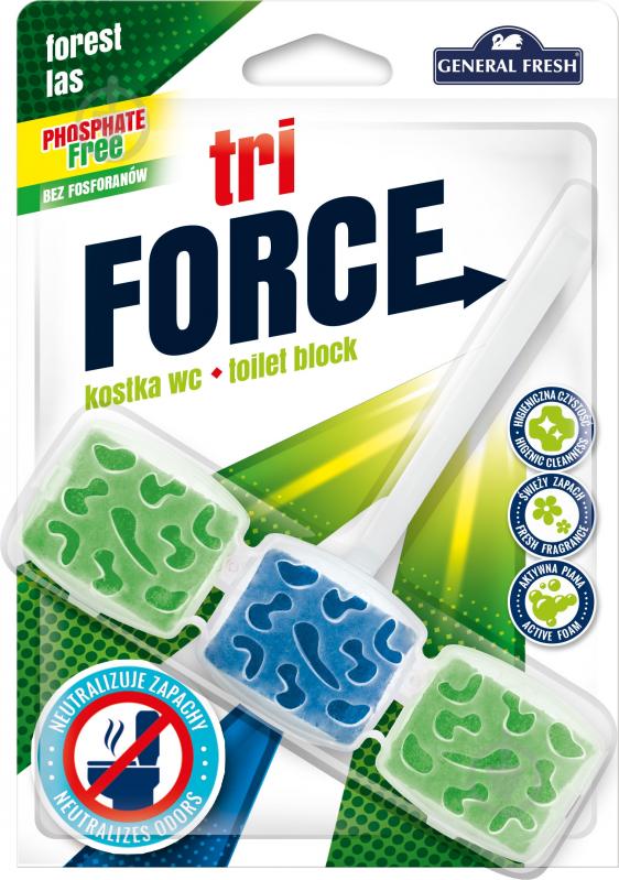 Туалетний блок General Fresh Tri-Force Ліс - фото 1