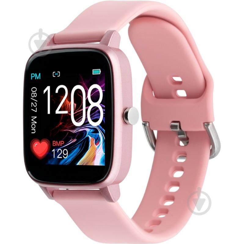 Смарт-часы Gelius IHEALTH 2020 light pink (GP-T98) - фото 1