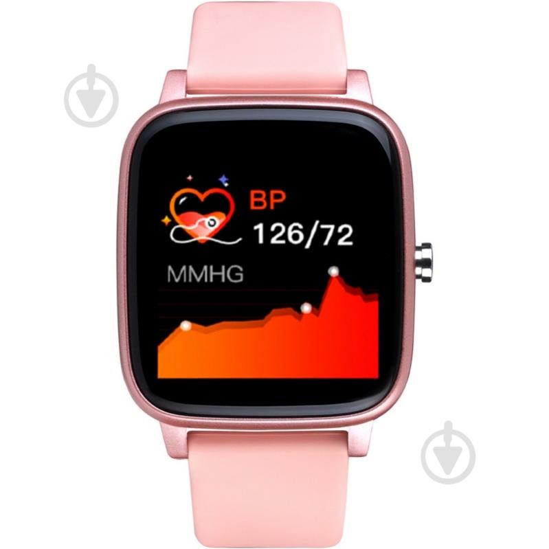 Смарт-часы Gelius IHEALTH 2020 light pink (GP-T98) - фото 4