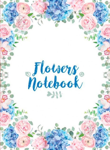 Блокнот Flowers Nonebook, А5 80 листов O20841-04 Optima - фото 1