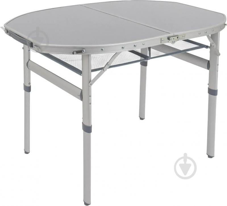 Стол Bo-Camp Premium Oval 100x70 см Grey (1404424) - фото 1