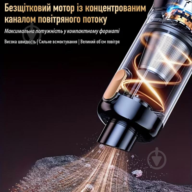 Пылесос автомобильный Suitu ST-128PLUS Black - фото 7