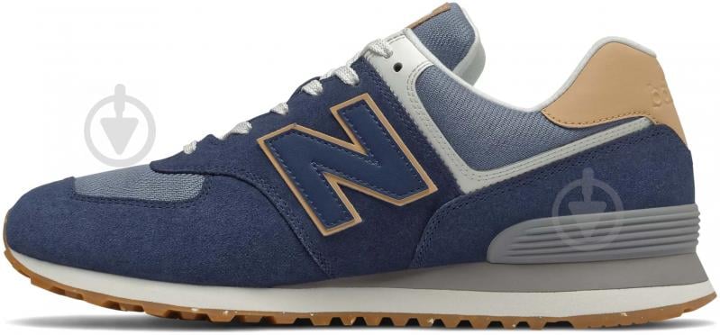 Кроссовки мужские New Balance ML574AB2 р.44 синие - фото 2