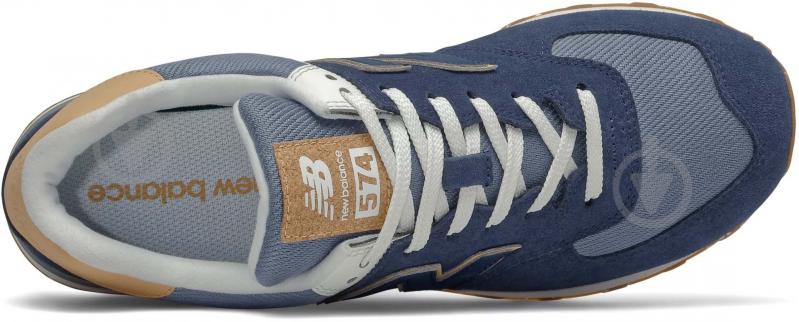 Кроссовки мужские New Balance ML574AB2 р.44 синие - фото 3