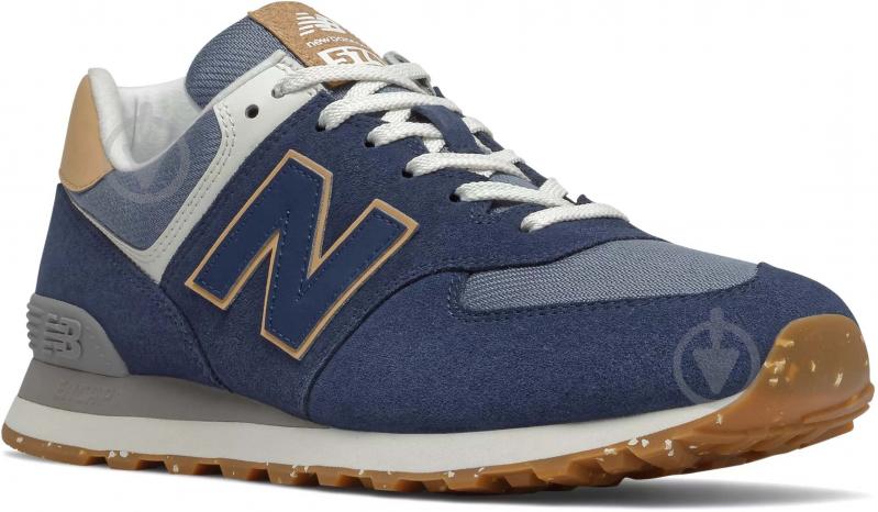 Кроссовки мужские New Balance ML574AB2 р.44 синие - фото 4