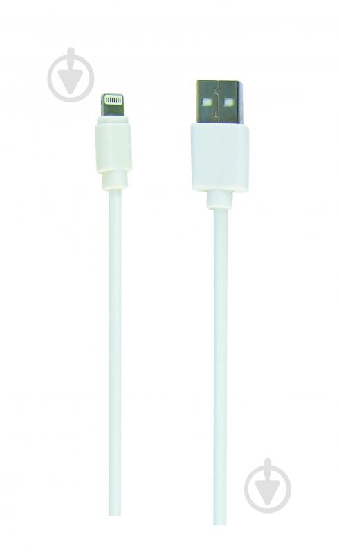Кабель Cablexpert USB 2.0 AM-папа/Lightning 1 м white (CC-USB2-AMLM-W-1M) - фото 1