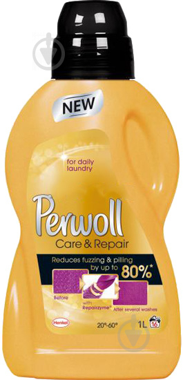 Гель для машинного та ручного прання Perwoll Care & Repair 1 л - фото 1