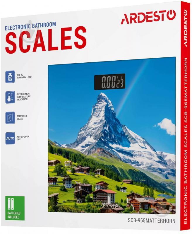 Ваги підлогові Ardesto SCB-965MATTERHORN - фото 5