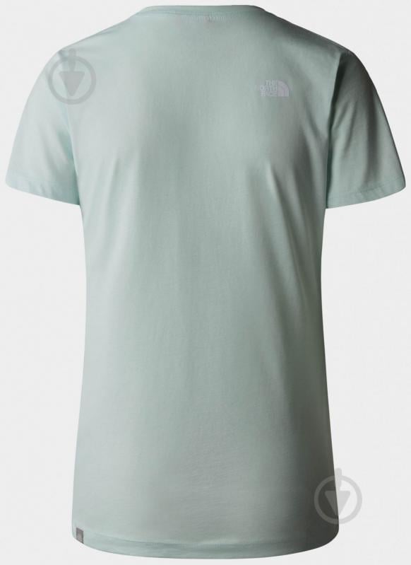 Футболка THE NORTH FACE W S/S EASY TEE NF0A4T1QLV51 р.M бирюзовый - фото 2