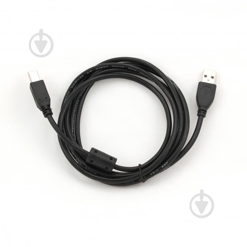 Кабель Cablexpert USB 2.0, ферит 1,5 м black (CCFB-USB2-AMBM-1.5M) - фото 3