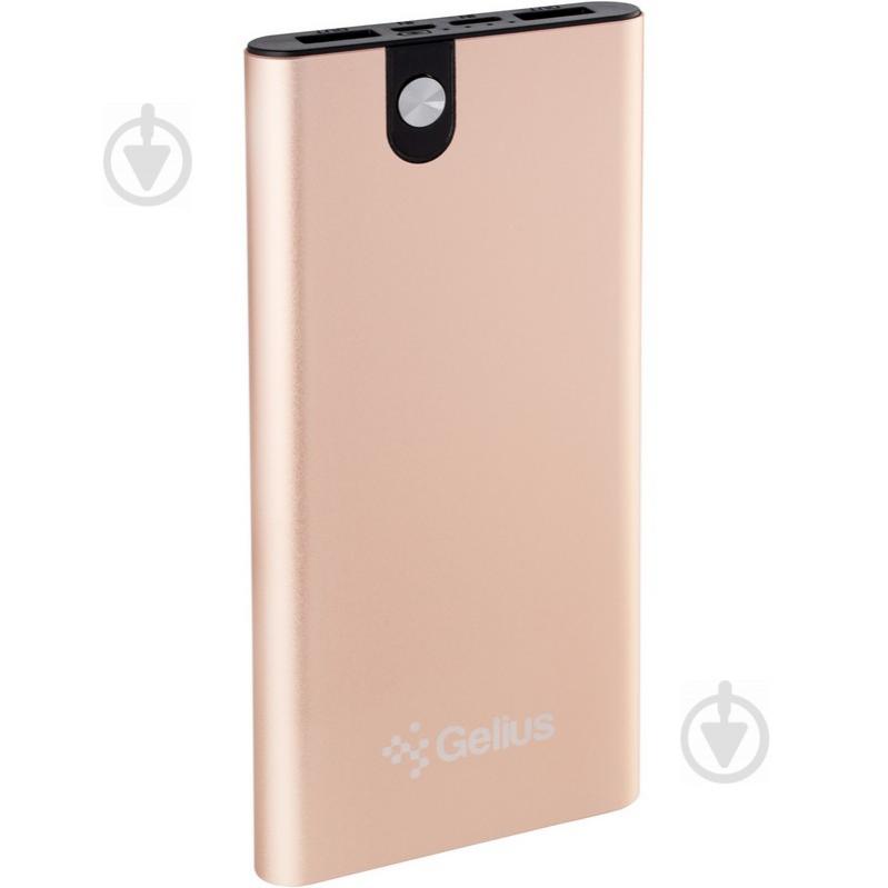 Повербанк Gelius Pro Edge 10000 mAh gold (GP-PB10-013) - фото 1