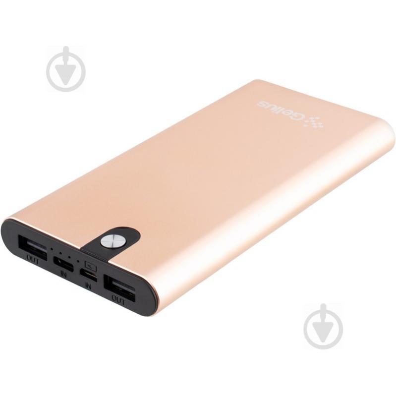 Повербанк Gelius Pro Edge 10000 mAh gold (GP-PB10-013) - фото 9