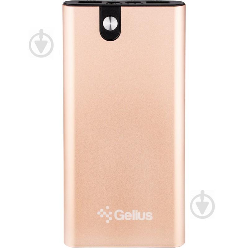 Повербанк Gelius Pro Edge 10000 mAh gold (GP-PB10-013) - фото 2