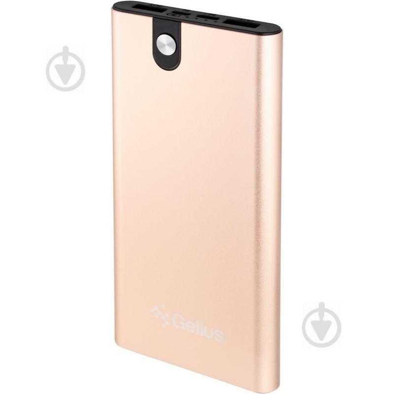 Повербанк Gelius Pro Edge 10000 mAh gold (GP-PB10-013) - фото 4