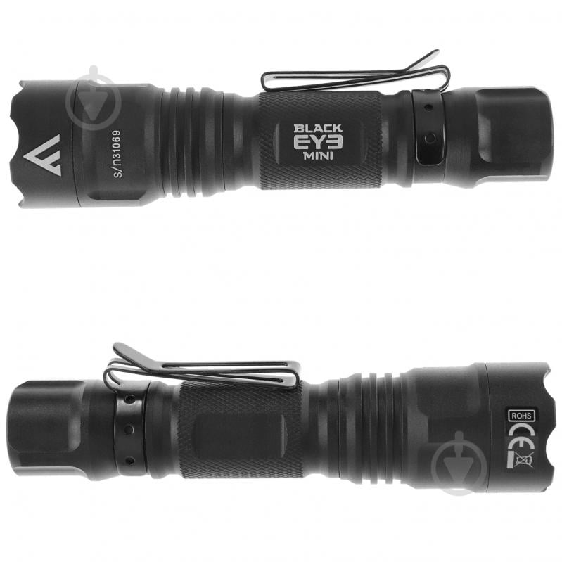 Фонарь тактический Mactronic Black Eye Mini Focus 135 Lm [019] Black L-MX512L - фото 7