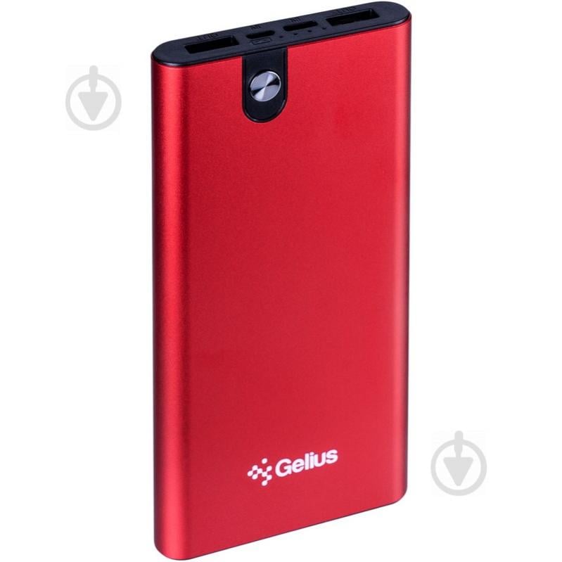 Повербанк Gelius Pro Edge 10000 mAh red (GP-PB10-013) - фото 1