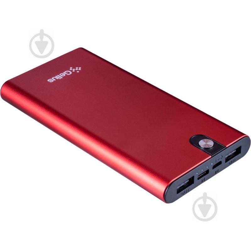 Повербанк Gelius Pro Edge 10000 mAh red (GP-PB10-013) - фото 4