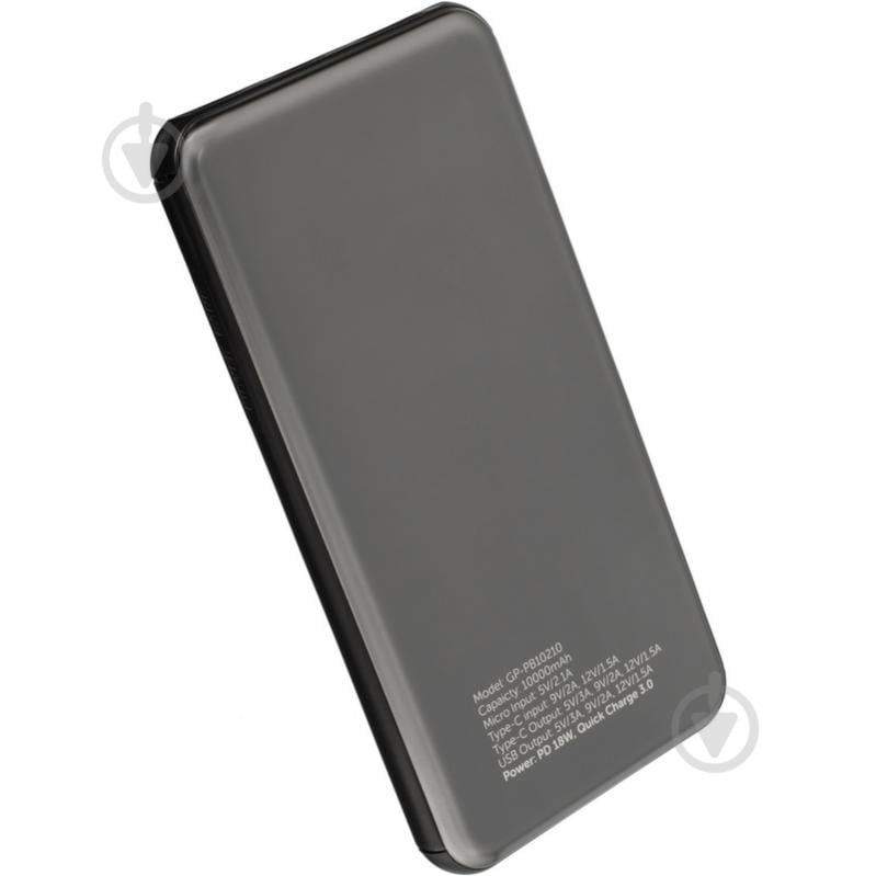 Повербанк Gelius Pro UltraThinSteel 10000 mAh silver (GP-PB10-210) - фото 8