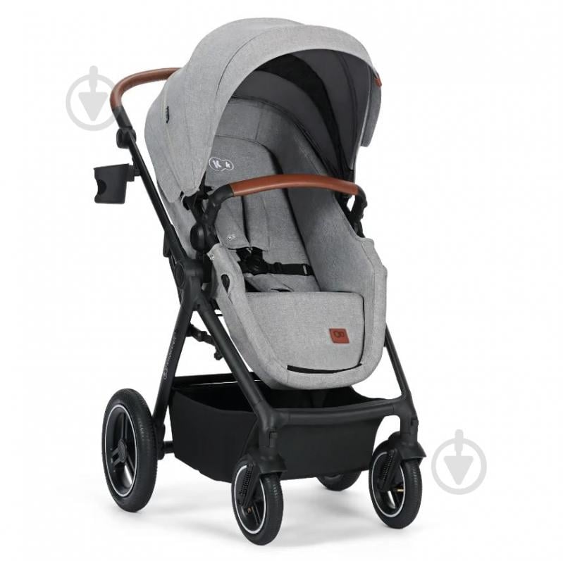 Коляска 3 в 1 Kinderkraft B-Tour Silver Gray KSBTOU00LGR3000 - фото 6