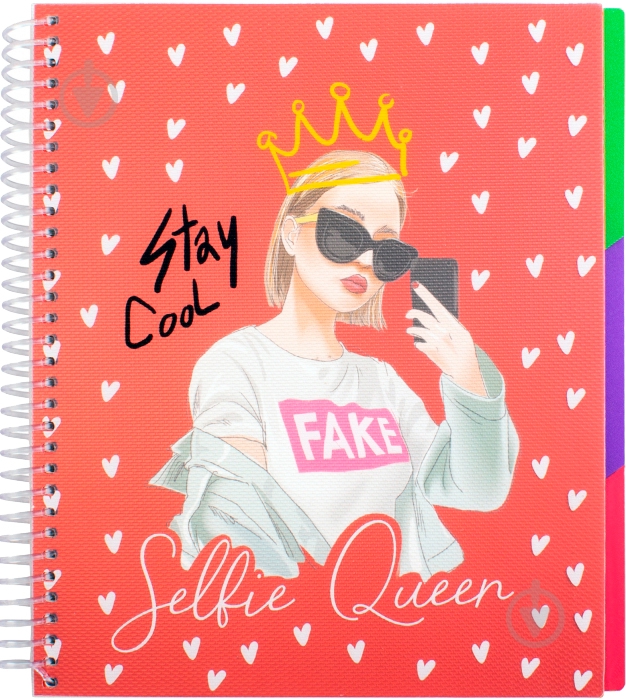 Блокнот Selfie: Queen B5 120 листов O20850-01 Optima - фото 1 Блокнот Selfie: Queen B5 120 листов O20850-01 Optima - фото 1