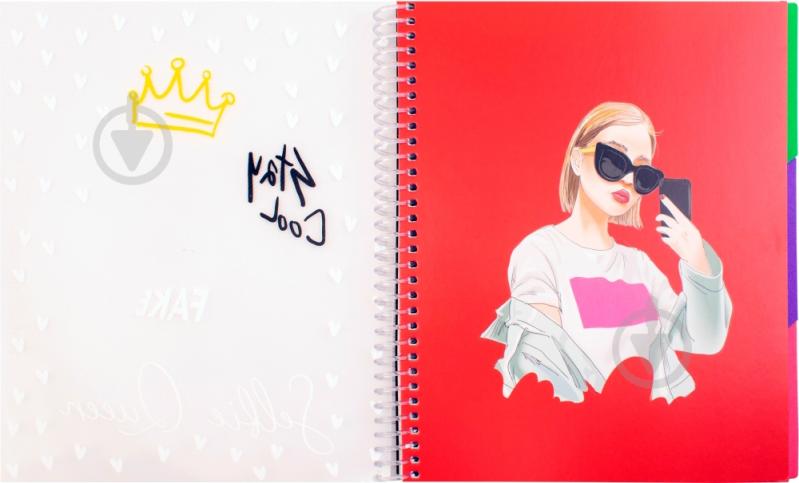 Блокнот Selfie: Queen B5 120 листов O20850-01 Optima - фото 2 Блокнот Selfie: Queen B5 120 листов O20850-01 Optima - фото 2