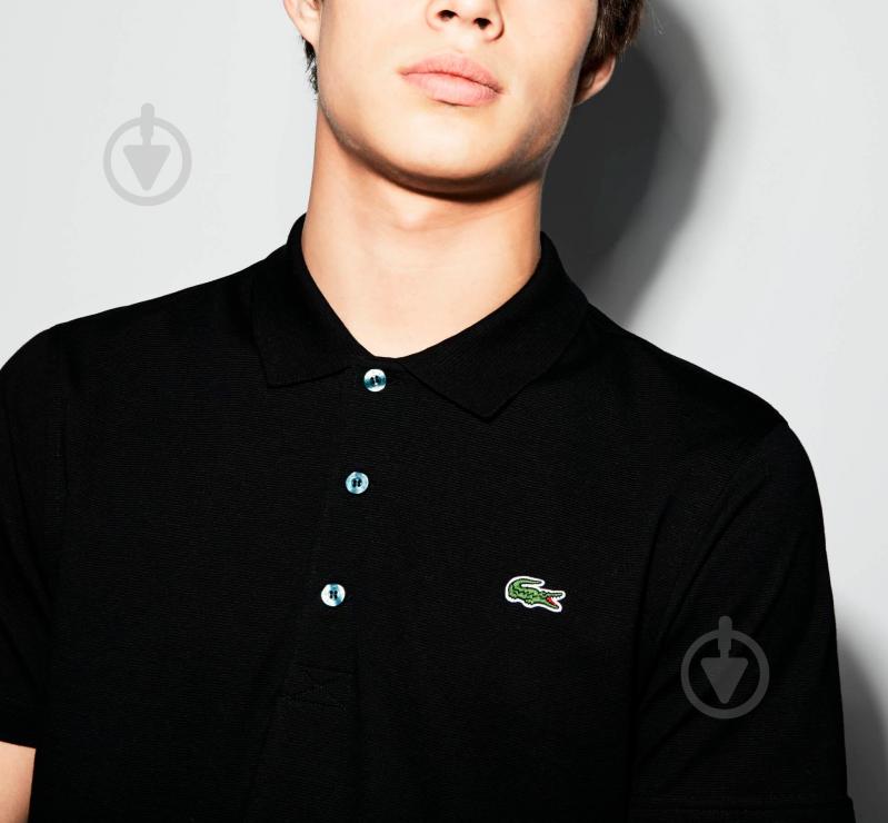 Поло Lacoste L1230031 р.L черный - фото 10 Поло Lacoste L1230031 р.L черный - фото 10