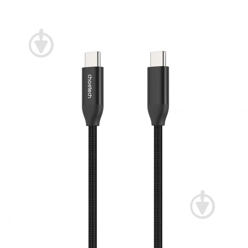 Кабель Choetech USB 2.0, Type-C, 240 Вт 1 м black (XCC-1035-BK) - фото 1