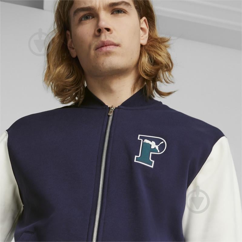 Джемпер Puma PUMA SQUAD TRACK JACKET FL 67601806 р.M синий - фото 4