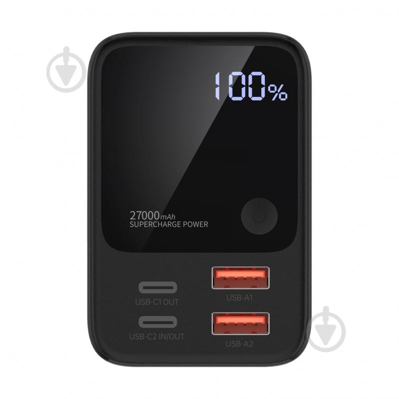 Повербанк Choetech B635-BK 27000 mAh black (B635-BK) 27000 mA QC/PD 222,5 Вт - фото 2