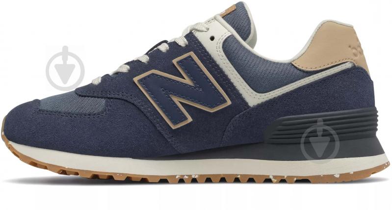 Кросівки жіночі демісезонні New Balance WL574SO2 р.40,5 темно-сині - фото 2