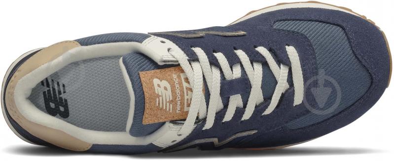 Кросівки жіночі демісезонні New Balance WL574SO2 р.40,5 темно-сині - фото 3