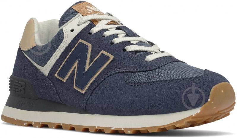 Кросівки жіночі демісезонні New Balance WL574SO2 р.40,5 темно-сині - фото 4