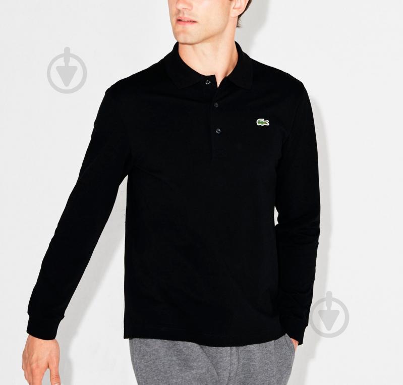 Поло Lacoste L1330031 р.XL черный - фото 2