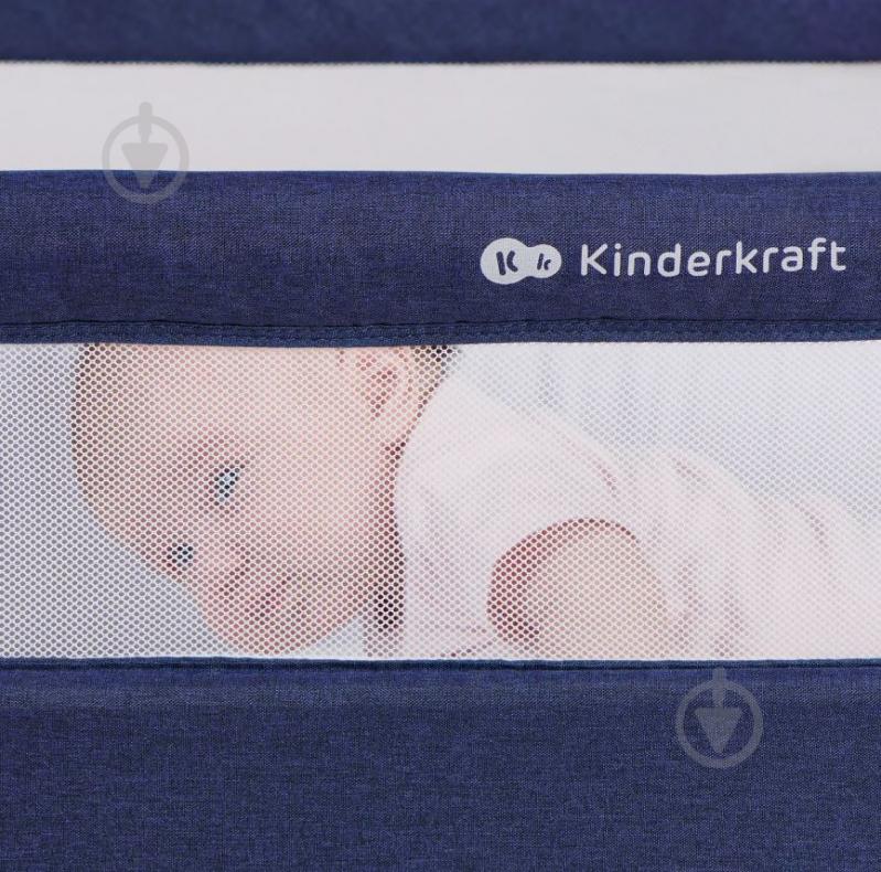 Ліжечко дитяче Kinderkraft Bea Navy KLBEA000NAV0000 - фото 8