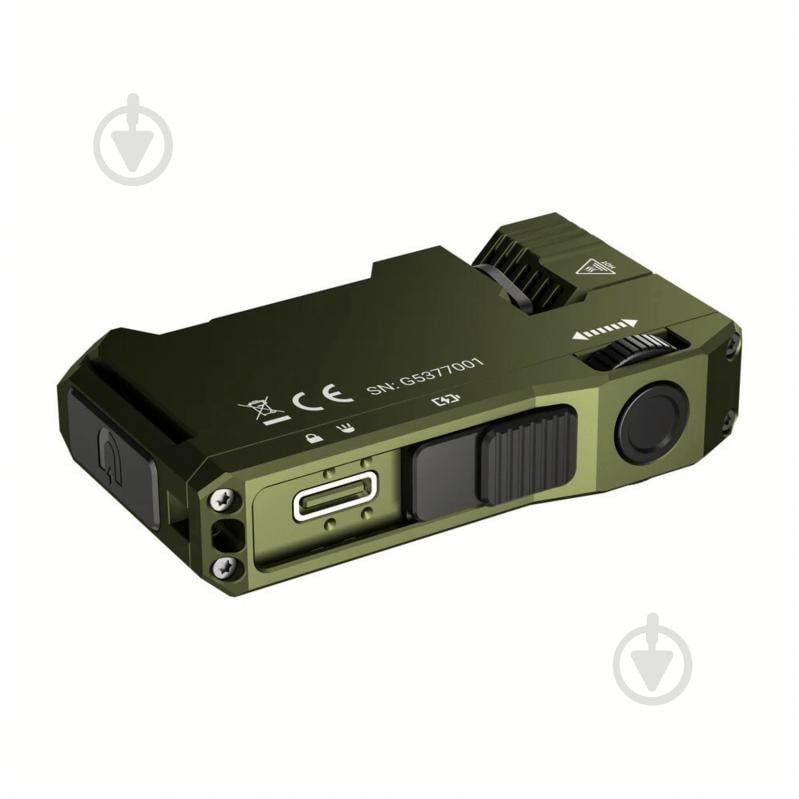 Ліхтарик кишеньковий Wuben G5, 82 м, 65 год, RGB на 7 кольорів, магніт, 450 мА·г, EDC, ультракомпактний Зелений 400 Lm - фото 6 Ліхтарик кишеньковий Wuben G5, 82 м, 65 год, RGB на 7 кольорів, магніт, 450 мА·г, EDC, ультракомпактний Зелений 400 Lm - фото 6