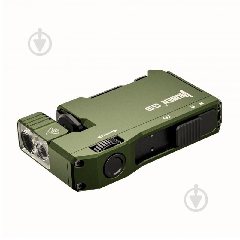 Ліхтарик кишеньковий Wuben G5, 82 м, 65 год, RGB на 7 кольорів, магніт, 450 мА·г, EDC, ультракомпактний Зелений 400 Lm - фото 5 Ліхтарик кишеньковий Wuben G5, 82 м, 65 год, RGB на 7 кольорів, магніт, 450 мА·г, EDC, ультракомпактний Зелений 400 Lm - фото 5