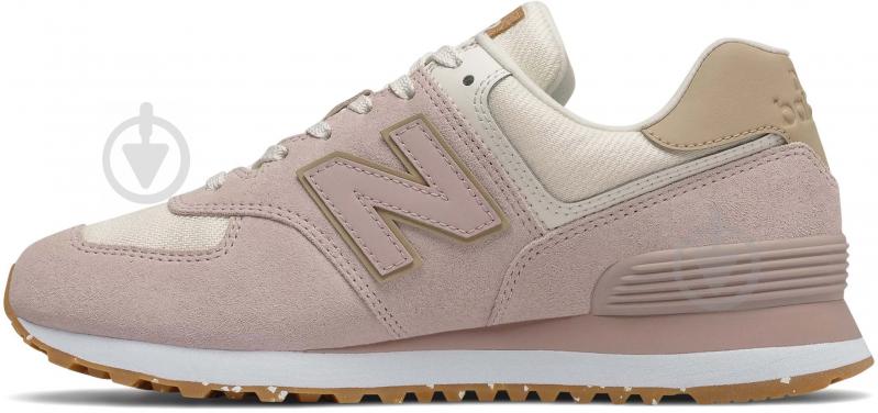 Кроссовки женские демисезонные New Balance WL574SP2 р.40 розовые - фото 2