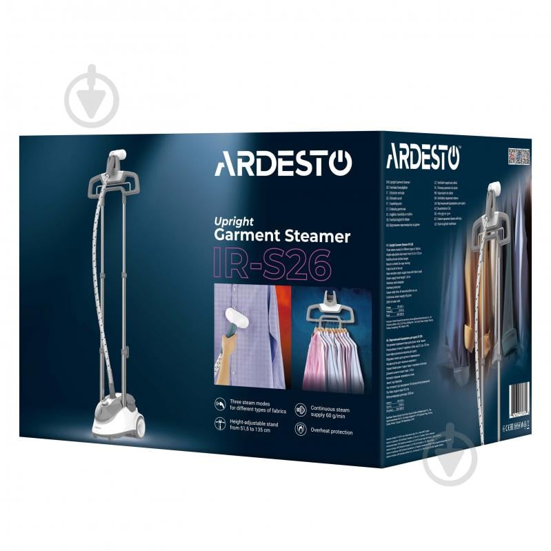 Отпариватель Ardesto IR-S26 - фото 10 Отпариватель Ardesto IR-S26 - фото 10