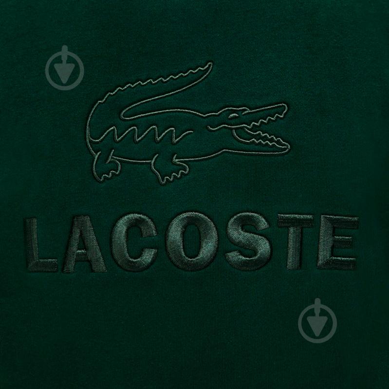 Свитшот Lacoste SH8546 SH8546YZP р. 6 зеленый - фото 6