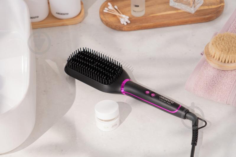 Щетка-выпрямитель Ardesto Violet Pro HSB-Y220PRO - фото 12 Щетка-выпрямитель Ardesto Violet Pro HSB-Y220PRO - фото 12