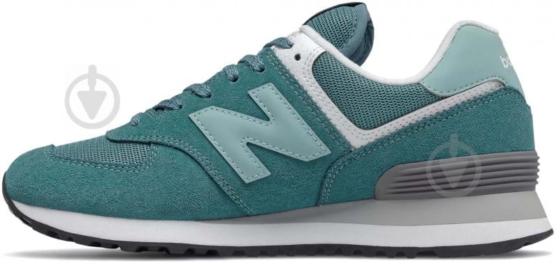 Кроссовки женские демисезонные New Balance WL574HC2 р.37 бирюзовые - фото 2