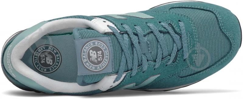 Кроссовки женские демисезонные New Balance WL574HC2 р.37 бирюзовые - фото 3